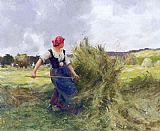 Haymaking by Julien Dupre